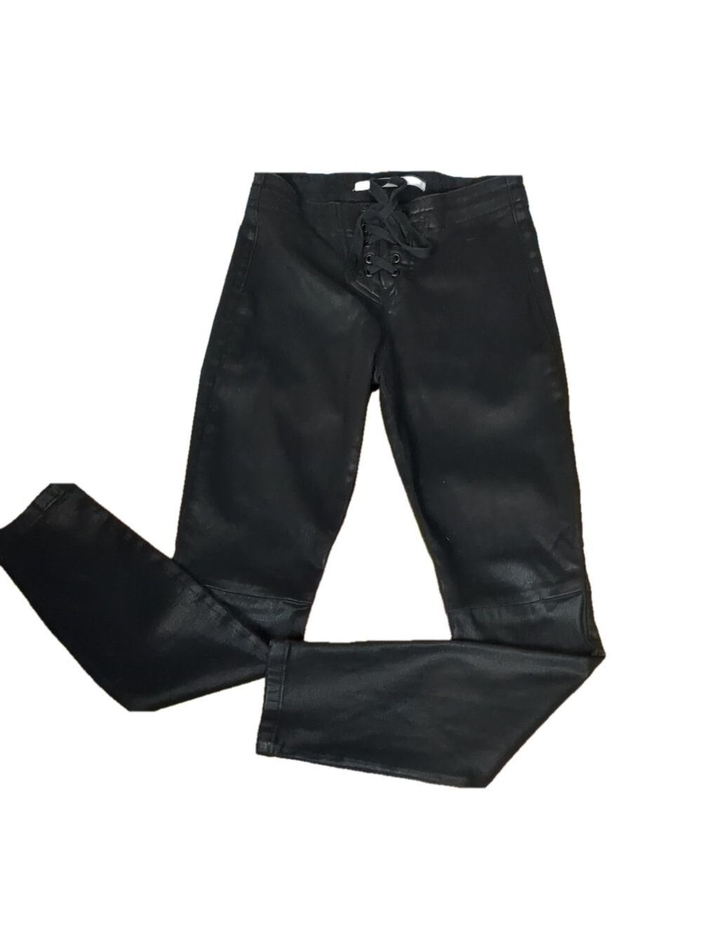 TAYLOR hill by Joe's jeans mid rise skinny ankle coated jeans/pants size 24